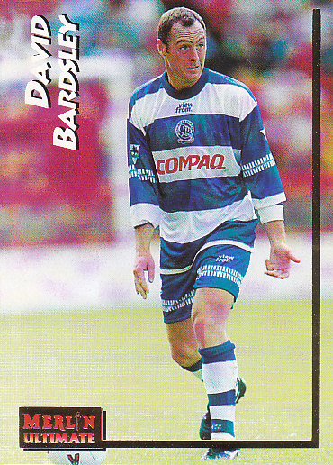 David Bardsley Queens Park Rangers 1995/96 Merlin Ultimate #176